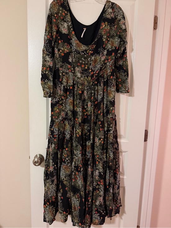 Anthropologie Dresses & Skirts - Free People Fall In Love Floral Boho Maxi Dress, size 6
